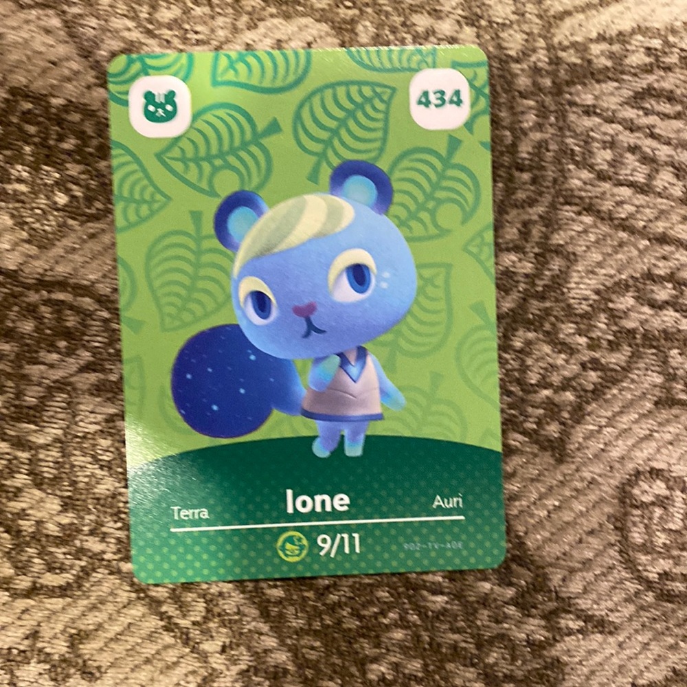 GENUINE ACNH amiibo for Ione